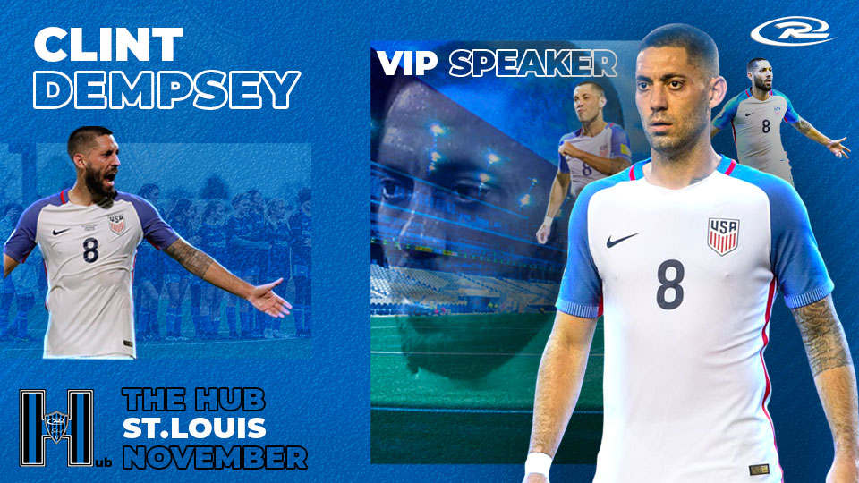 Clint Dempsey, VIP speaker at Rush Select HUB